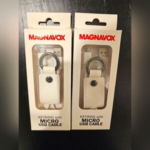 🔌Keyring Micro USB Cable Cord